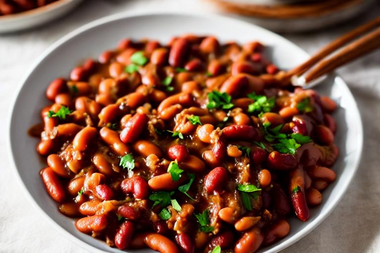 Slow Cooker Cowboy Beans