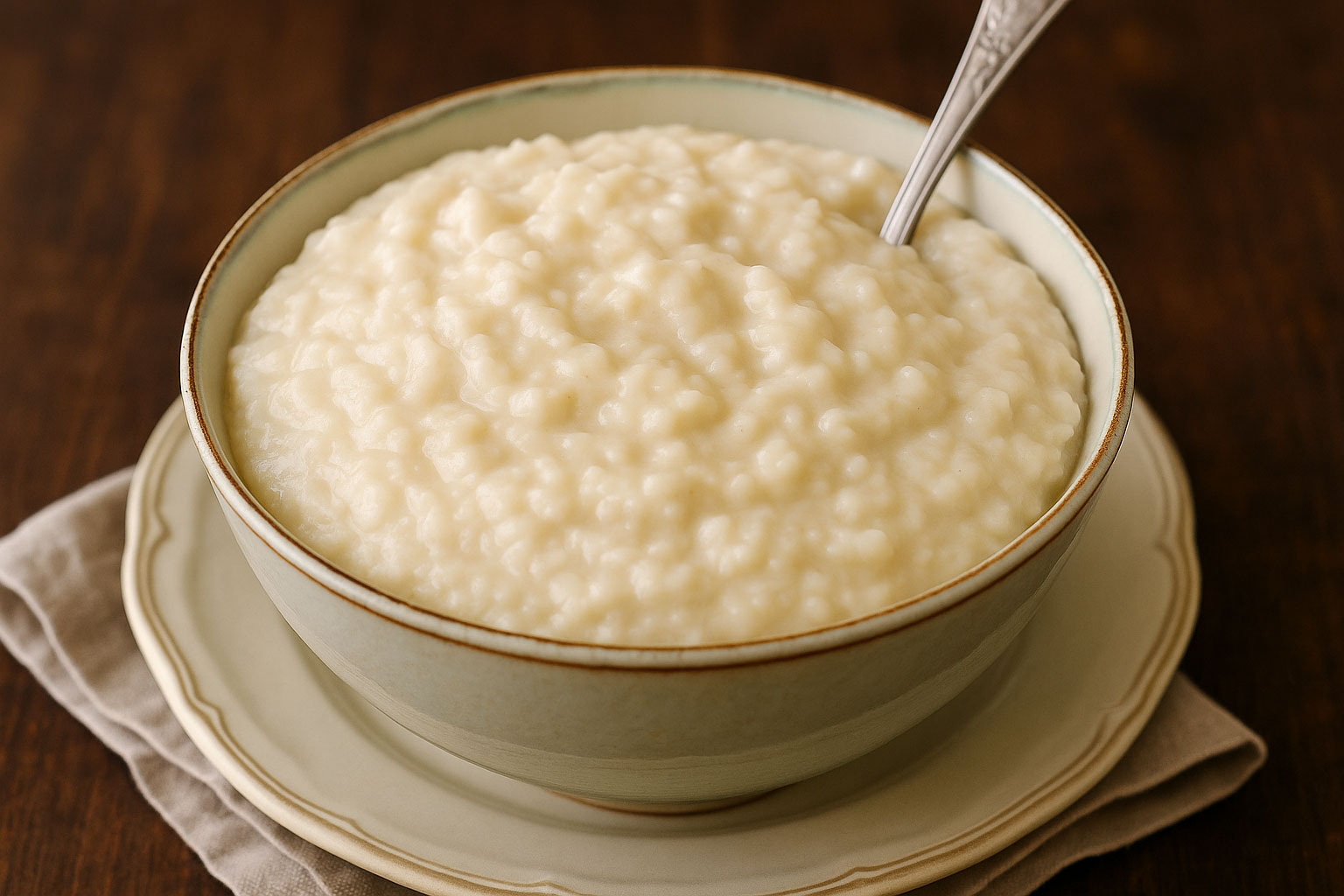 Slow Cooker Creamed Rice