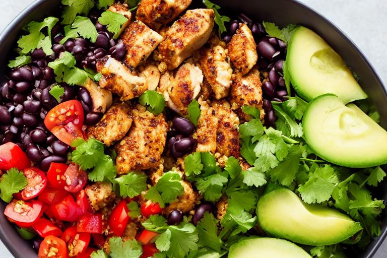 Southwest Chicken Quinoa Bowl
