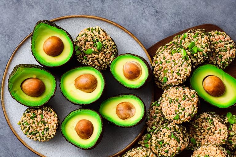Spicy Tuna Avocado Bites