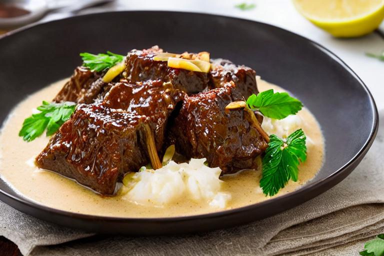 Thai Coconut Milk-Braised Beef Short Ribs