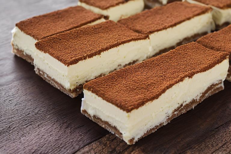 Tiramisu Delight Bars
