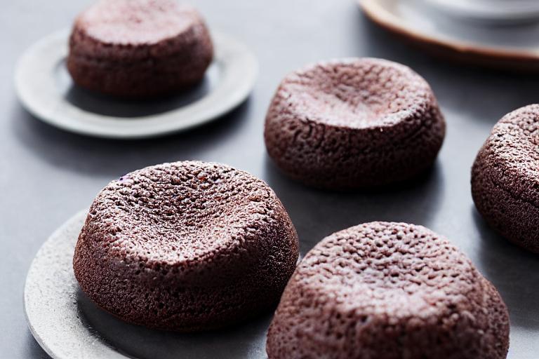Vegan Chocolate Lava Cakes