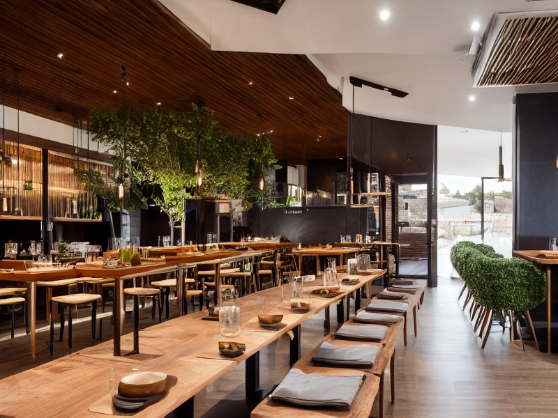 The Pouch restaurant interior